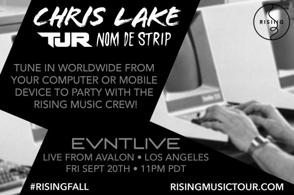 Chris Lake + EVNTLIVE promo poster